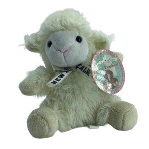 Vtg New Zealand Lamb Sheep Plush Stuffed Animal 6.5" PROKIWI International 2003